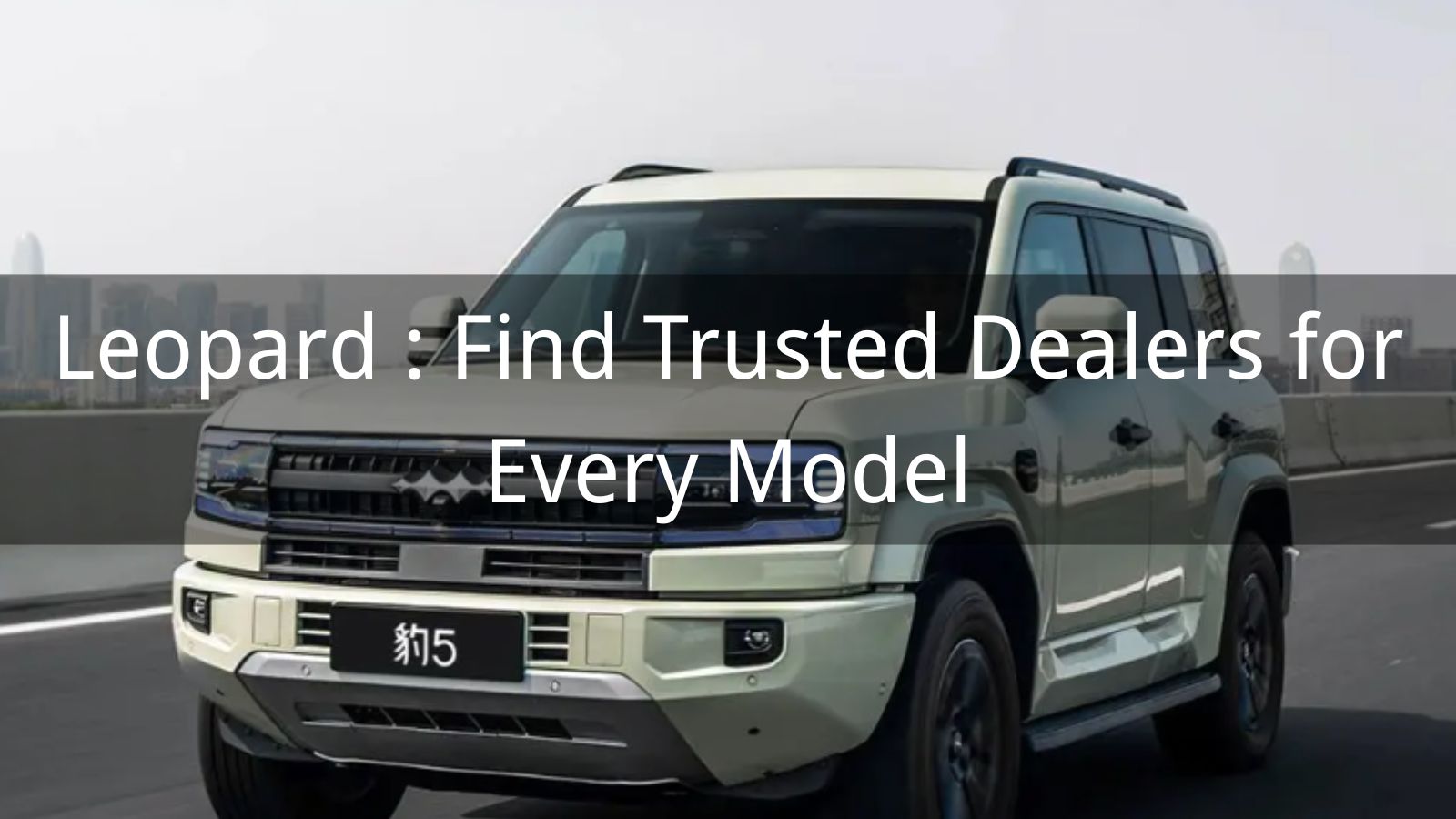 Leopard : Find Trusted Dealers for Every Model