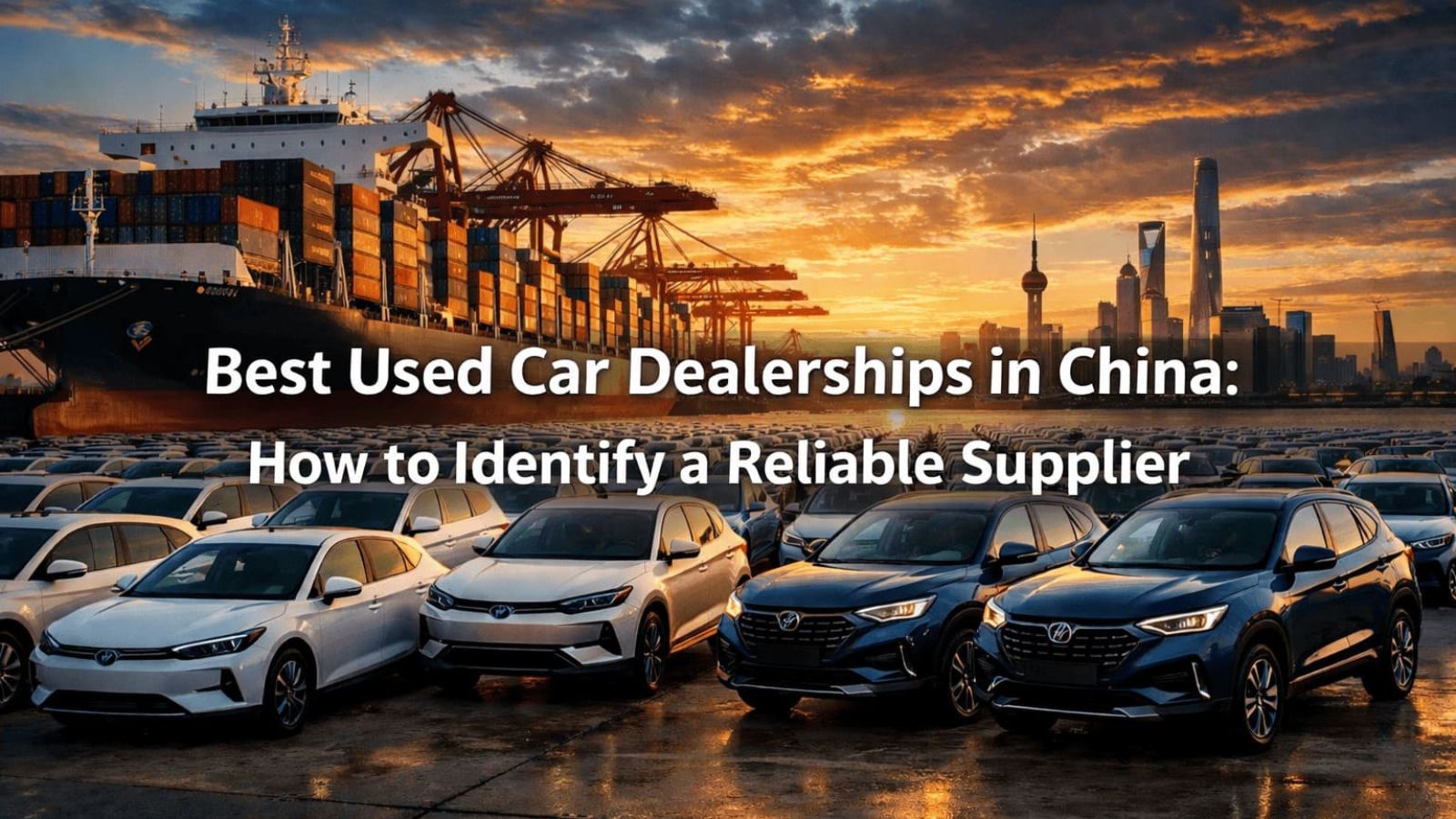 Best Used Car Dealerships in China: How to Identify a Reliable Supplier in 2026